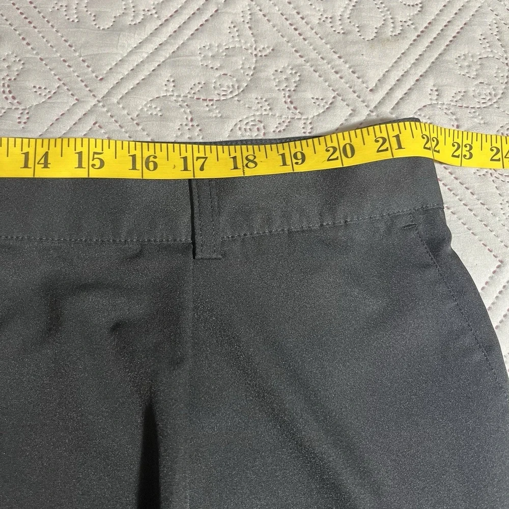 Adidas Golf Shorts Mens Black Climalite Flat Front Performance‎ Size 42